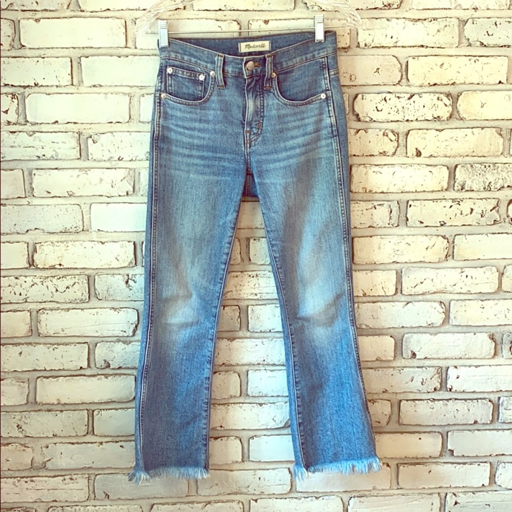 Madewell Cali Demi-Boot Jeans. So Cute!